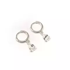 Argollas 10 mm con dije gota (par) en internet
