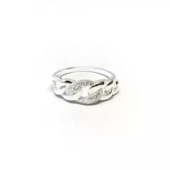 Anillo estilo cadena
