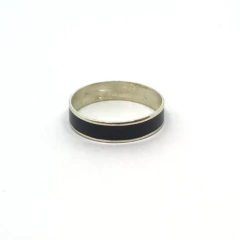 Anillo/alianza esmaltada (unidad) - Estilo Joyas Manu