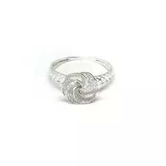 Anillo calado con flor calada