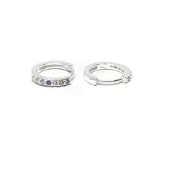 Argollas 14 mm multicolor (par)