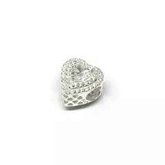 Charm corazón con piedras - comprar online