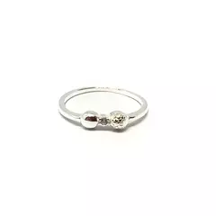Anillo doble bolita