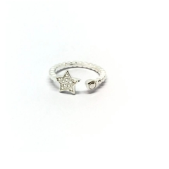 Anillo estrella abierta