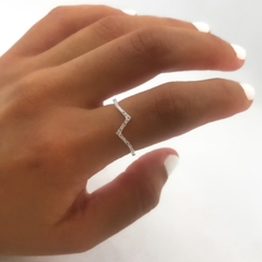 Anillo rayo cubics