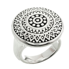 Anillo tipo mándala