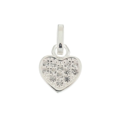 Dije corazoncito con piedras