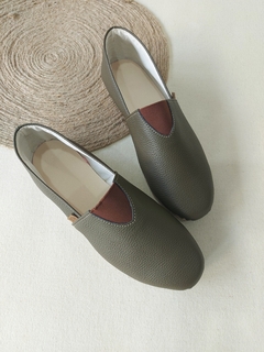 Alpargata hombre verde oliva - comprar online