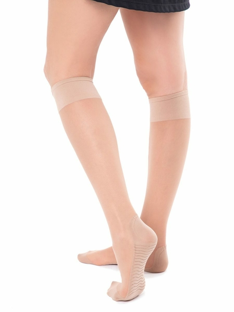 Medias Cocot 3/4 Largas Lycra Descanso Planta Relax Micro Masaje Art.007