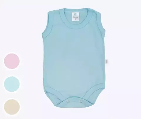 Body Musculosa Gamise 100% Algodón Liso Bebe NENE y NENA T5-7 Art.5009 - comprar online