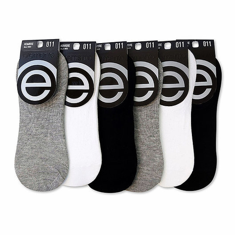 Medias Elemento Algodón Invisibles No Se Ven Sin Toalla Art.011-515 - comprar online