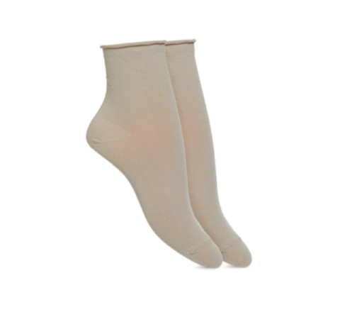 Medias Stylo Cortas Algodón Puños Sin Elastico Puño Soft Art.1343