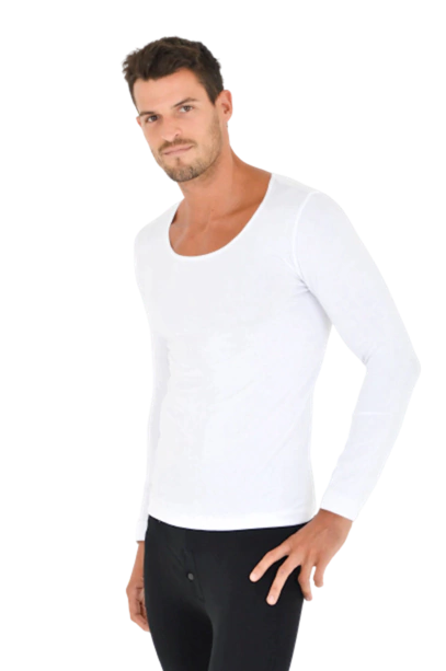 Pack Por Mayor 6 Camiseta Termica Manga Larga Frisada Microfibra Hombre Art.111
