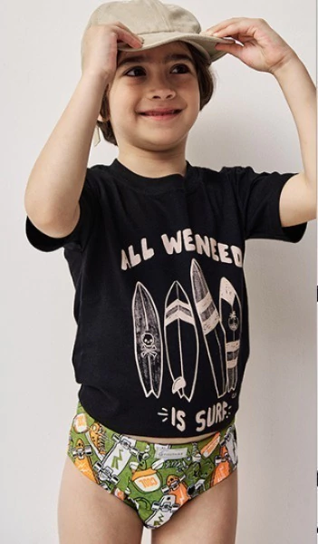 Slip Antillitas Algodón Suave Estampado Elastico Embutido Niño Art.180 - comprar online