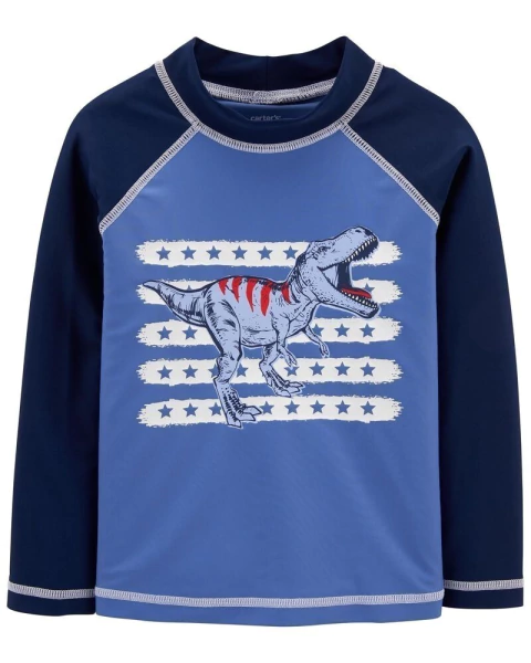 Camisa UV Carter's Dinossauro