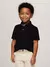 Camisa polo Tommy Hilfiger preta Kids - comprar online