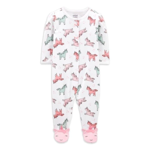 Macacão pijama Carter's - Child Of Mine unicórnios