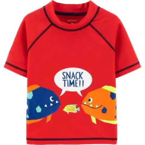 Camisa UV Carter's vermelha