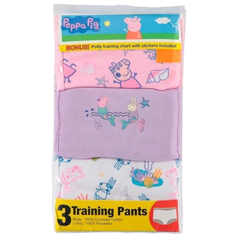 Kit Calcinhas de Treinamento Peppa Pig