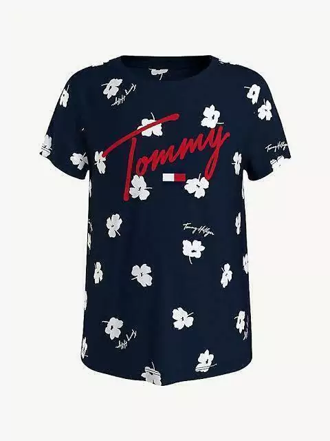 Camiseta Tommy Hilfiger kids flores