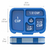 Lancheira Bentgo Fresh Lunch Box Azul 5 compartimentos - loja online