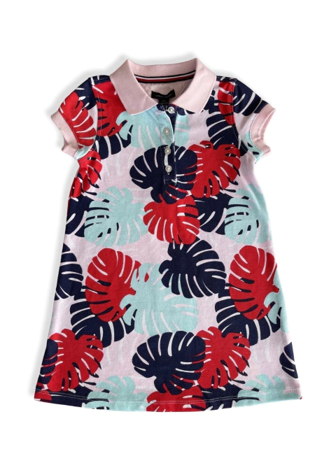 Vestido Tommy Hilfiger Folhas Kids