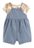 Conjunto 2 peças Carter’s Romper jeans com camisa na internet