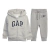 Conjunto moletom Gap Cinza Kids (com ziper)