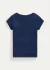 Camiseta básica Polo Ralph Lauren azul marinho menina - comprar online