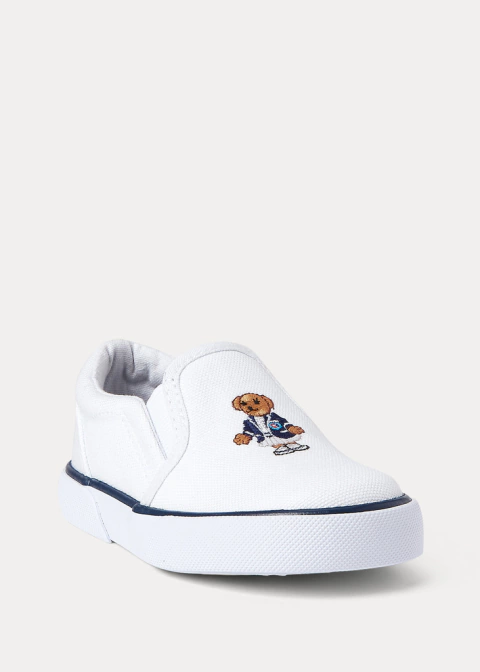 Sapato Polo Ralph Lauren Bear branco - feminino