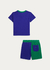 Conjunto Camisa e bermuda Polo Ralph Lauren Azul/verde - comprar online