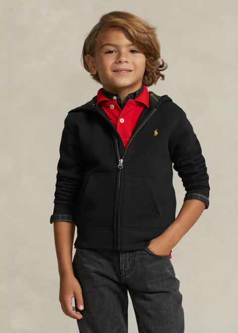Moletom Polo Ralph Lauren com capuz Black Kids