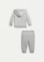 Conjunto Moletom Ralph Lauren Cinza com capuz baby - comprar online