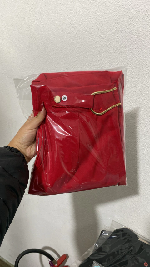 LAVINIA - CALÇA PANTALONA (VERMELHO) - comprar online