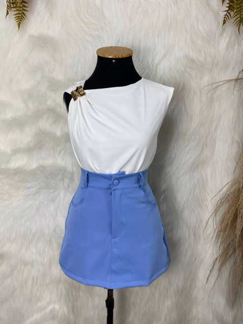 ALICE - SHORT SAIA SOCIAL (AZUL) - comprar online