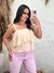 NAIRA - BLUSA CROPPED BABADO (PÊSSEGO)