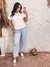 ZARA 2.0 - CALÇA ALFAIATARIA COM CINTO (AZUL BEBÉ) - comprar online