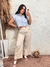ALESSANDRA - BLUSA DE LINHO (AZUL BEBÊ) - Michely Collection