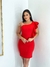 Imagem do CRISTAL - VESTIDO COM ALÇA BABADO (VERMELHO)