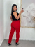 ZARA 3.0 - CALÇA ALFAIATARIA CONFORT (VERMELHO) na internet