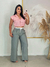 ALESSANDRA - BLUSA DE LINHO (ROSA BALÉ) - comprar online