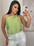 BELA - BLUSA MANGA UNICO (VERDE VERÃO) - comprar online