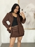 Imagem do ISA - MAX BLAZER DE LINHO (MARROM)