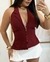 LANA - COLETE COM ZIPER (VINHO) - loja online