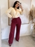 RAISSA - CALÇA RETA (VINHO) - comprar online