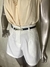 LARA 2.0 - SHORT ZARA ALFAIATARIA (OFF WHITE) - comprar online