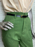 ZARA 3.0 - CALÇA ALFAIATARIA CONFORT (VERDE MILITAR) na internet