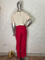 DANIELE - CALÇA RETA (VERMELHO) - Michely Collection