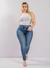 Calça jeans cigarrete plus size - comprar online