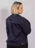 Jaqueta jeans denim escuro plus size na internet